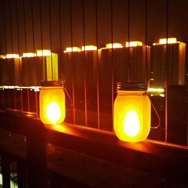 Aobik Solar Flame Torch Lantern Lights