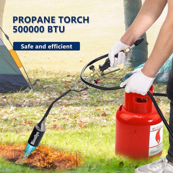 Birstlye 500,000 BTU Propane Torch Weed Burner
