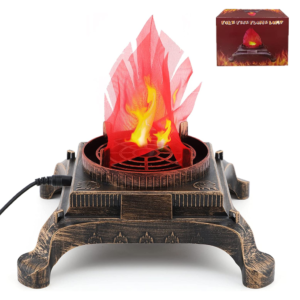 Color You 3D LED Fake Fire Flame Effect Lamp