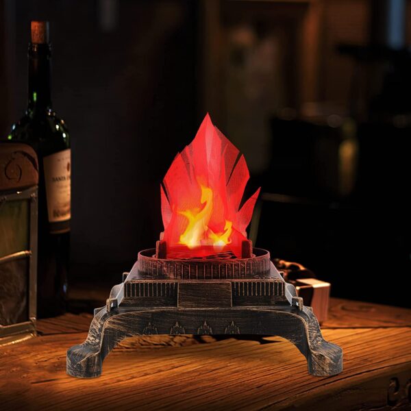 Color You 3D LED Fake Fire Flame Effect Lamp