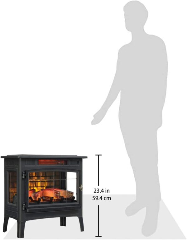 Duraflame Electric Infrared Quartz Fireplace Flame Stove