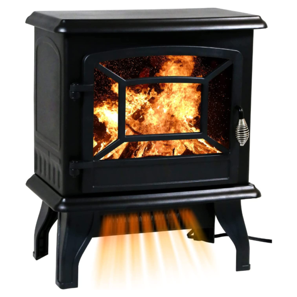 HCY Freestanding Fireplace Flame Heater