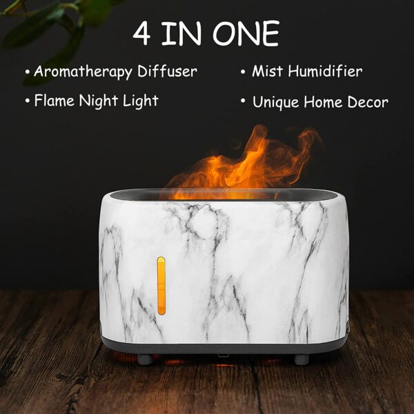JRing 240ml Flame Diffuser Humidifier
