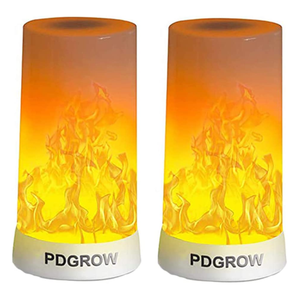 PDGROW LED Flame Lamp