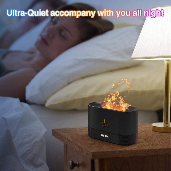 SENMUL Colorful Flame Aroma Diffuser Humidifier