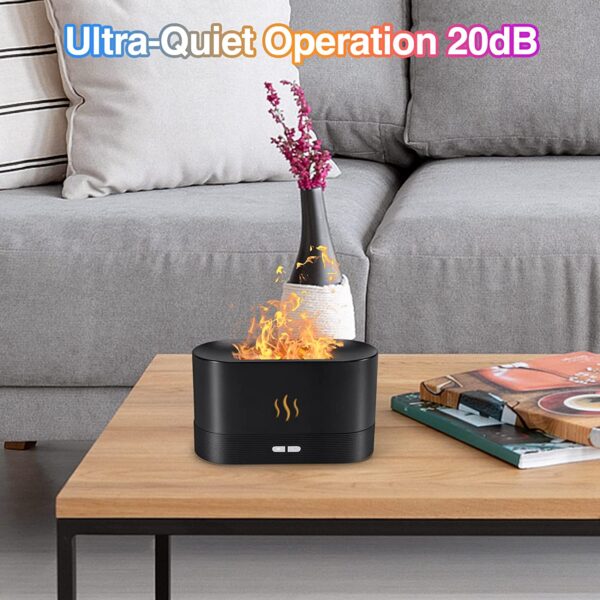 SENMUL Colorful Flame Aroma Diffuser Humidifier