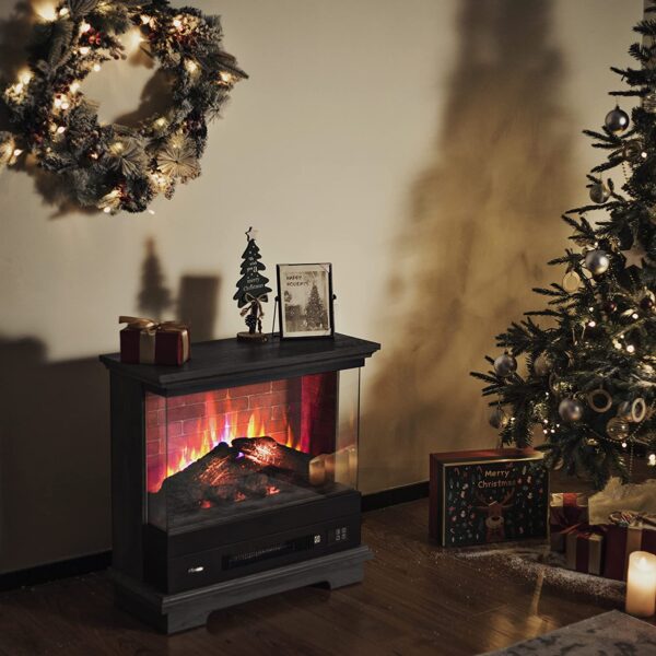 TURBRO Firelake 27-Inch Electric Fireplace Flame Heater