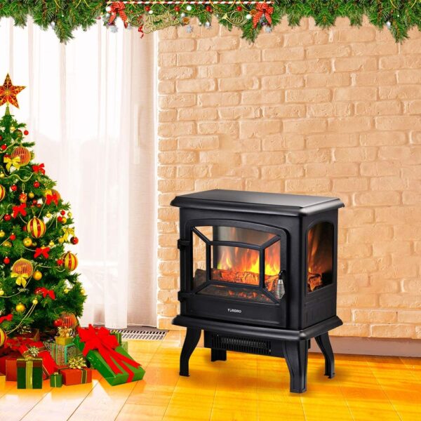 TURBRO Suburbs TS20 Electric Fireplace Infrared Flame Heater
