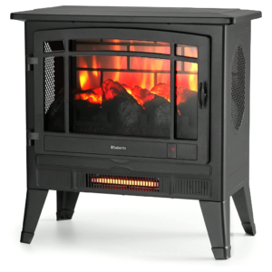 TURBRO Suburbs TS25 Electric Fireplace Infrared Flame Heater