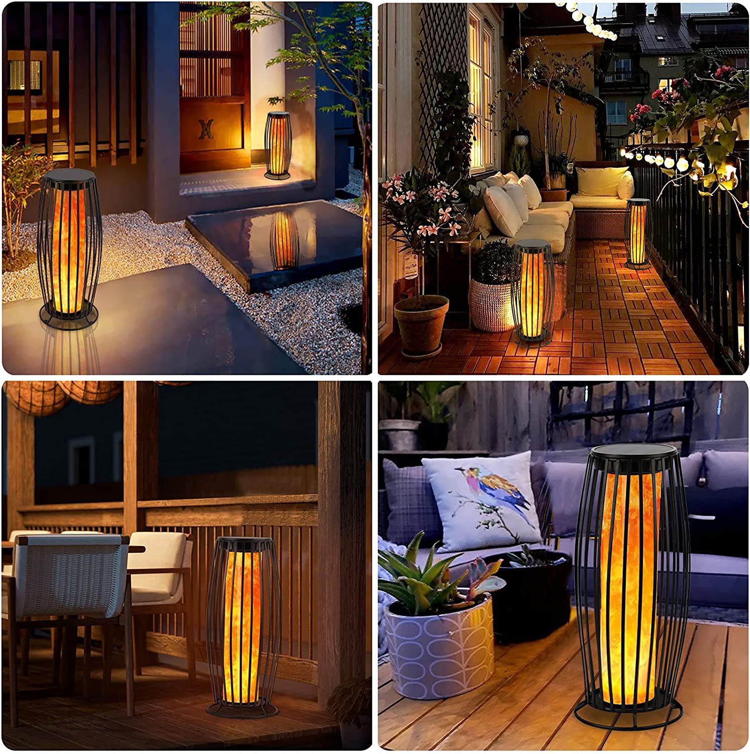 AURAXY LED Decorative Solar Outdoor Lighting